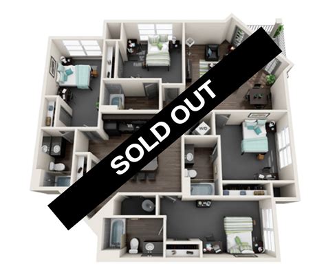 4 Bedroom Apartment Floor Plans