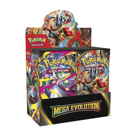 Pokémon TCG: Mega Evolution Enhanced Booster Display Box (36 Packs & 1 ...