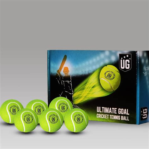 Buy UG ULTIMATE GOAL Sports Cricket Tennis Ball for Cricket Tournament ...