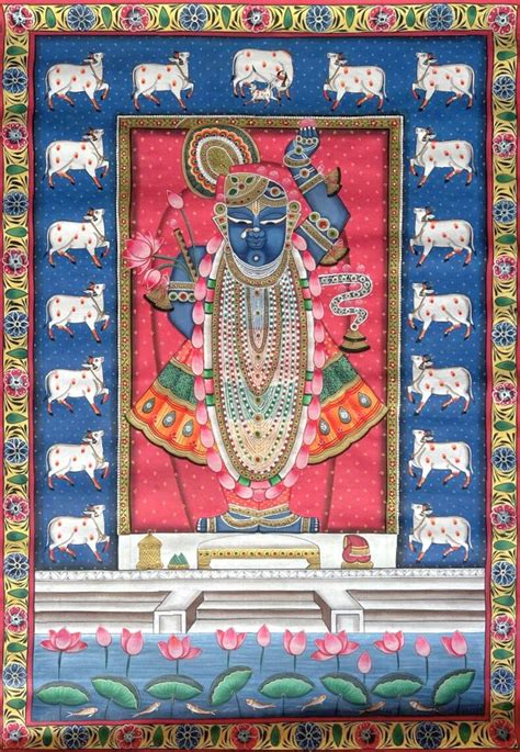 Traditional Shrinathji Pichwai Wall Art