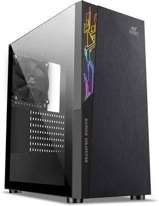 Ant Esports ICE-120AG Mid Tower Computer Case I Gaming Cabinet Supports ...