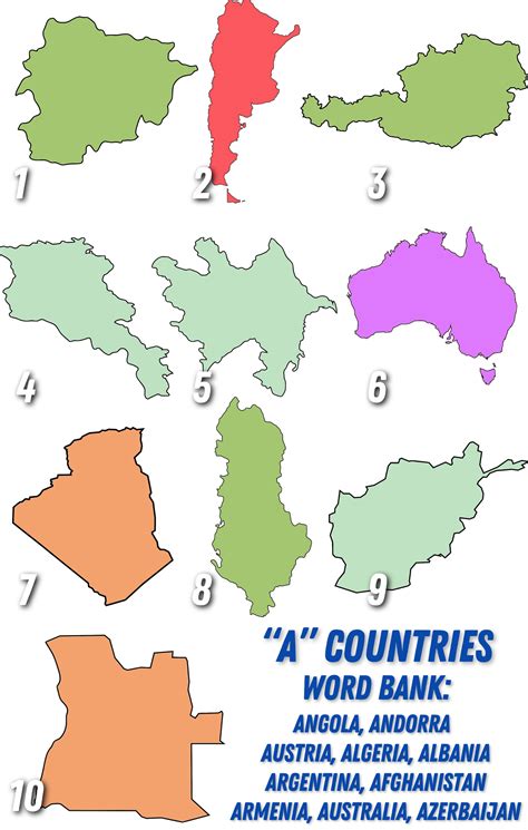 Explore A Countries - NYC Trivia League