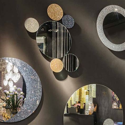 Modeno design round wall mirror made in Italy ADDO