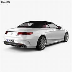 Amg S Class Cabriolet by Mercedes S Class Amg Cabriolet 2014 3d Model Amg S Class Cabriolet