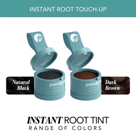 Natural Black Cover Up Powder Instant Root Tint – Paradyes