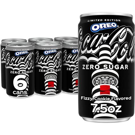 Amazon.com : 7.5oz 6pk Coca-Cola Zero Sugar Oreo Limited Edition : Grocery & Gourmet Food