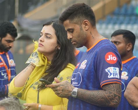 "My absolute fav human" - Suryakumar Yadav's wife shares adorable post ...