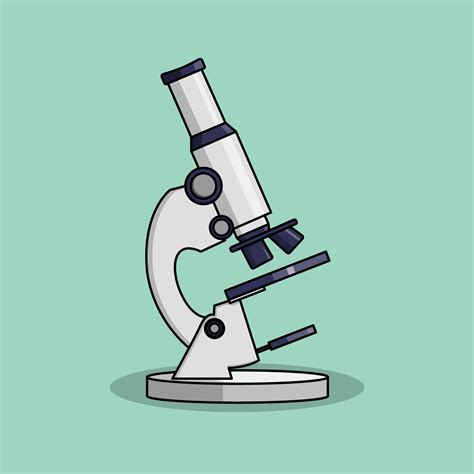 Microscope The Illustration 24611134 Vector Art at Vecteezy