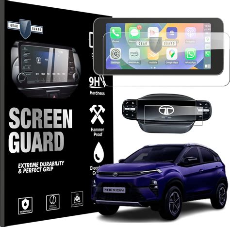 Gear Guard Screen Protector For Tata Nexon EV Facelift 2023 10.25" inch ...