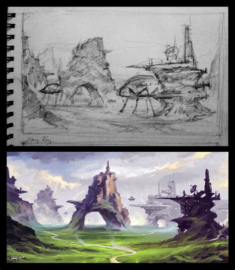 Environment Sketch 的图像结果