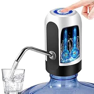 YOMYM Black Olive Automatic USB Charging Wireless Water Can Dispenser ...