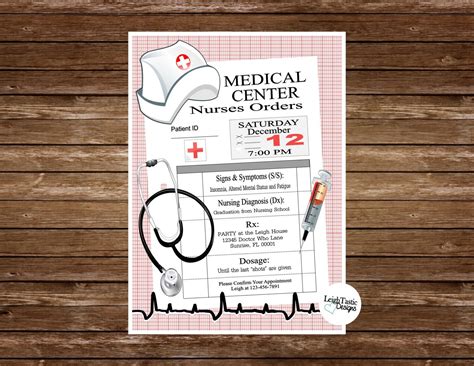 NURSE Graduation Invitation -RN BSN, Nurse Pinning Ceremony invitations ...