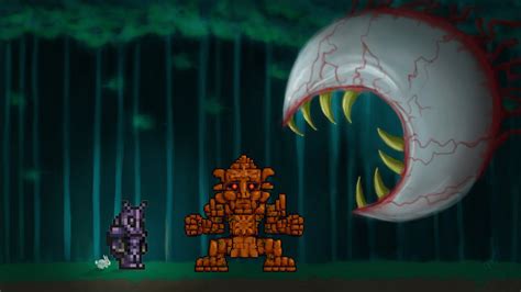 Terraria | Golem + Beetle Armor - YouTube