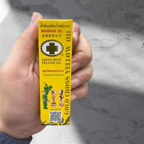 Buy Gold Cross Thai Herbal Yellow Oil| CareSoul