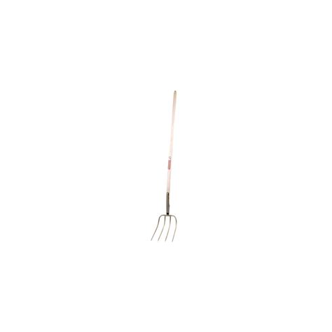 Harvest King manure fork, 4 tines, 31 x 23, handle 135 cm
