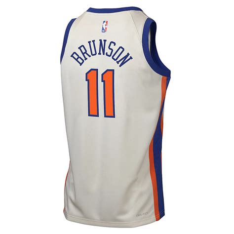 Youth Nike Jalen Brunson New York Knicks 2025 26 City Edition Swingman ...