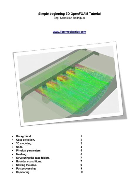 Image result for OpenFOAM Tutorial PDF