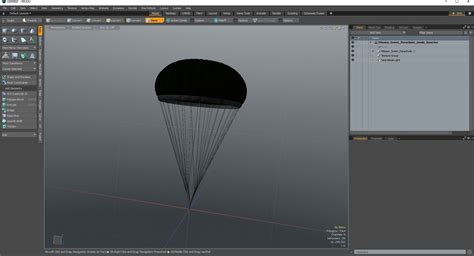 3D Mission Green Parachute model | 3D Molier International