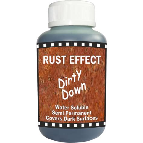 Water Soluble Paint - Rust - large 250ml pot - Dirty Down