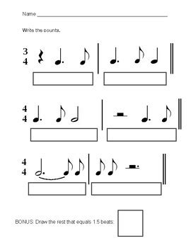 Image result for How to Count Dotted 8th Notes