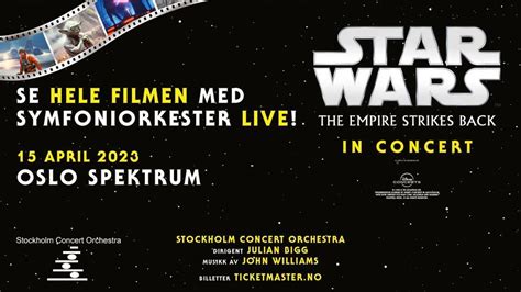 Star Wars: The Empire Strikes Back, Live in Concert, April 15 2023 ...