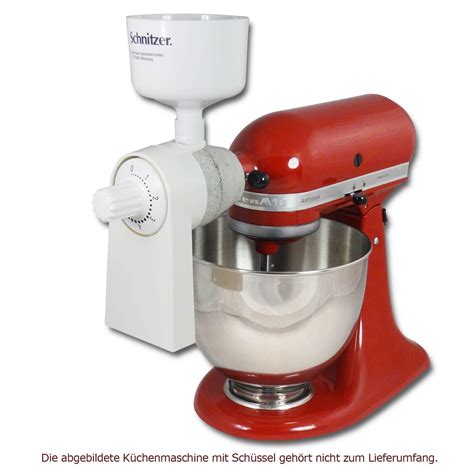 Schnitzer – KitchenAid Stone Grain Mill (14400) Attachment – Skippy ...