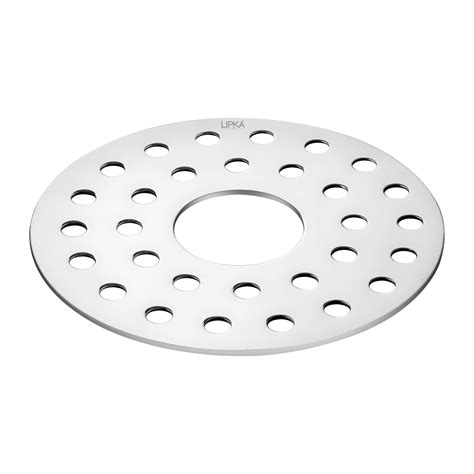Plain Round Jali Floor Drain with Hole (4 inches) - LIPKA | Lipka Home