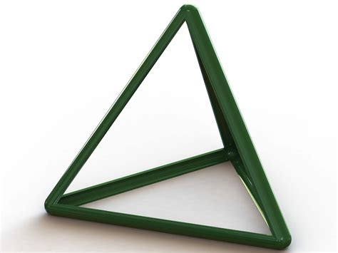 Tetrahedron 3D Model 的图像结果