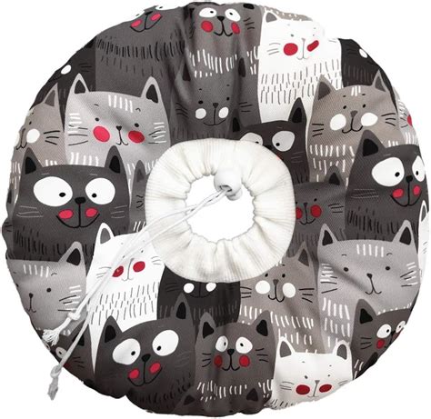 Buy USAMS Adjustable Cat Recovery Collar, Waterproof Neck Elizabethan ...
