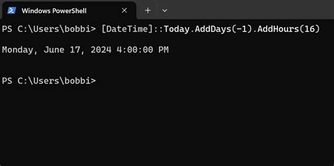 Image result for PowerShell Get Date Time