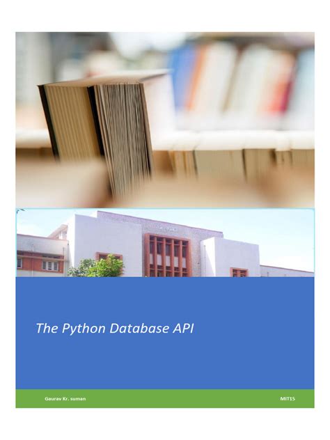 Image result for Python Database API