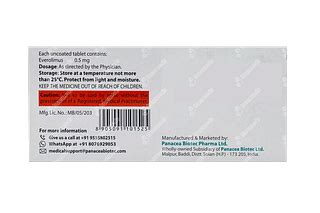 Evergraf 0.5 MG | Order Evergraf 0.5 MG Tablet Online at Truemeds
