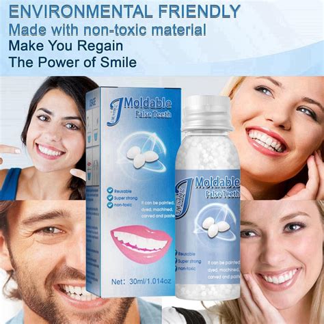 Tooth Repair Kit DIY Fake Teeth Repair Beads for Temporary Fixing Tooth ...