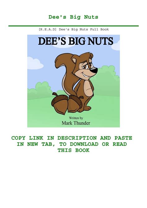 [R.E.A.D] Dee's Big Nuts Full Book