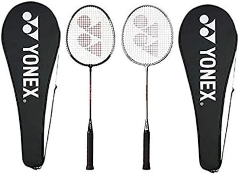 Yonex Set of 2 Badminton Racquets Value Combo (2 Racquets with Full ...