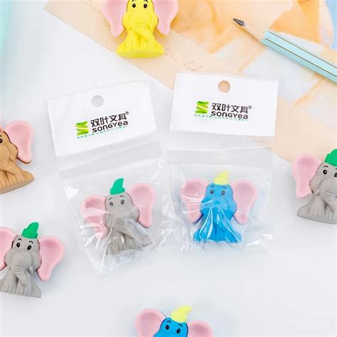 Cute Dumbo the Elephant Mini Eraser Online In India