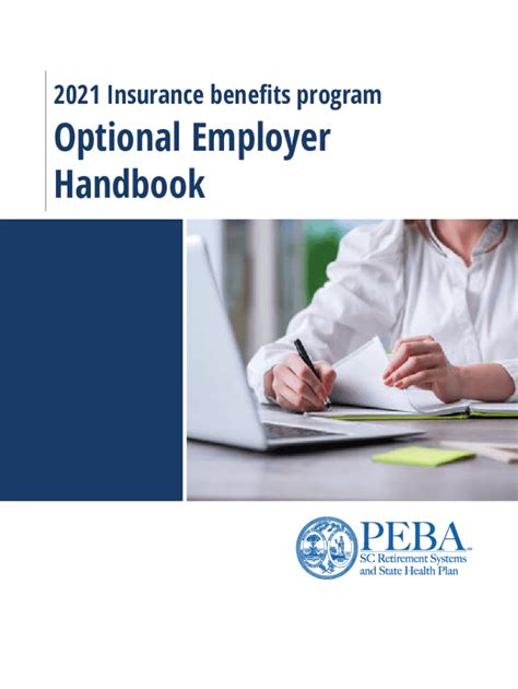 2021 Form SC PEBA Optional Employer Handbook - Blank Fillable Template ...
