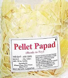 JEET BY KSHS 3D Triangle Fryums Ready to Fry Papad (800 Grams) : Amazon ...