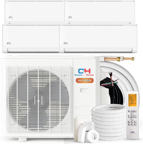 Amazon.com: Cooper & Hunter 36,000 BTU Four Zone Hyper Heat Ductless ...
