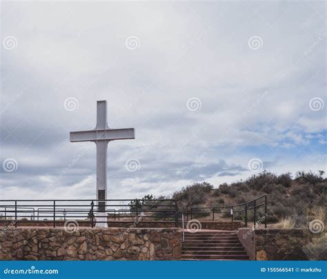 Cross of the Martyrs in Santa Fe, New Mexico, USA Stock Image - Image ...