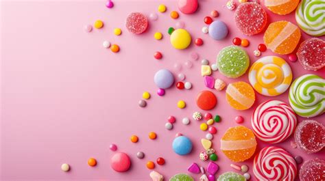 Best 16+ Free Sweets Candies With Wooden Background Vector