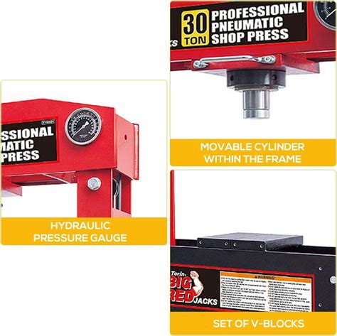 HPDMC 30 Ton H-Frame Hydraulic Shop Press with Floor Press India | Ubuy