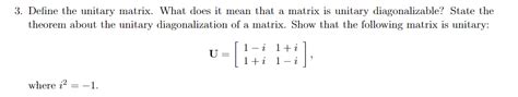 Image result for Unitary Matrix Definition