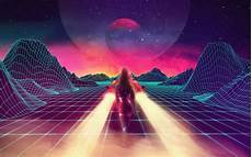 Retro Digital Wallpaper by New Retro Wave Synthwave 1980s Neon Car Retro Retro Digital Wallpaper