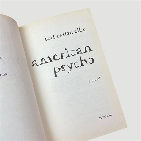 American Psycho Hardcover Book