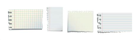 Image result for Notebook Paper Vector