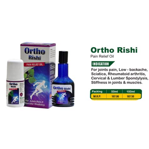 Ortho Rishi Pain Relief Oil Elisa Biotech Pvt Ltd