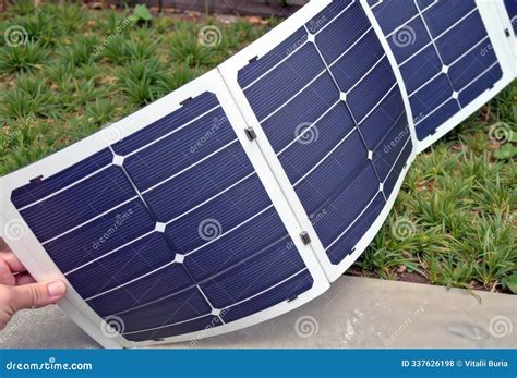 Flexibility in Solar Technology: Bendable Panels, Generative Ai Stock ...