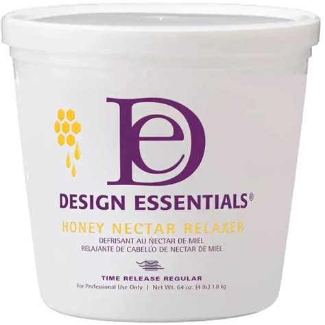 Défrisant doux Design Essentials Honey Nectar Time Release Regular ...