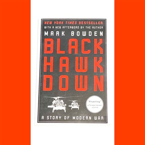 Black Hawk Down Mark Bowden Vintage Paperback Non Fiction Classic War ...